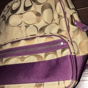 Vintage Coach Backpack